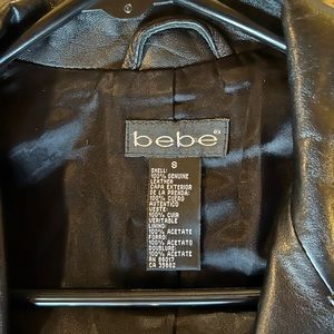 100% leather Trench coat